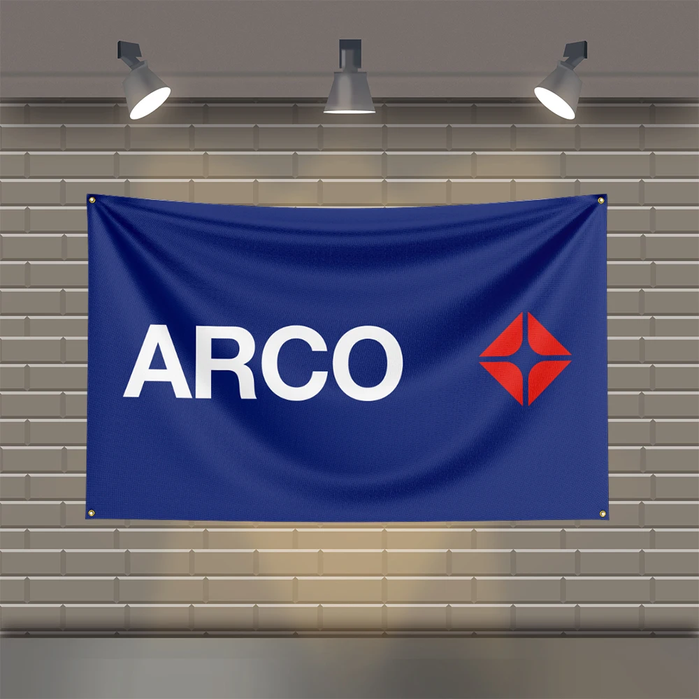 

3x5 Ft A-ARCOs Racing Flag Polyester Printed Cars Flags for Room Garage Decor