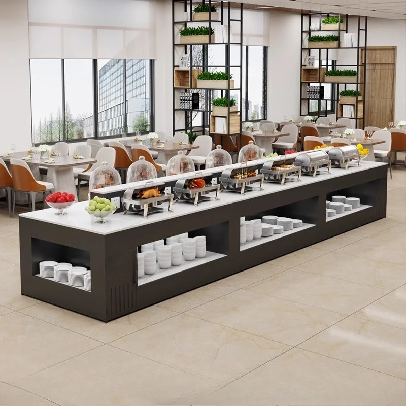 

School army canteen Nakajima double-sided buffet table