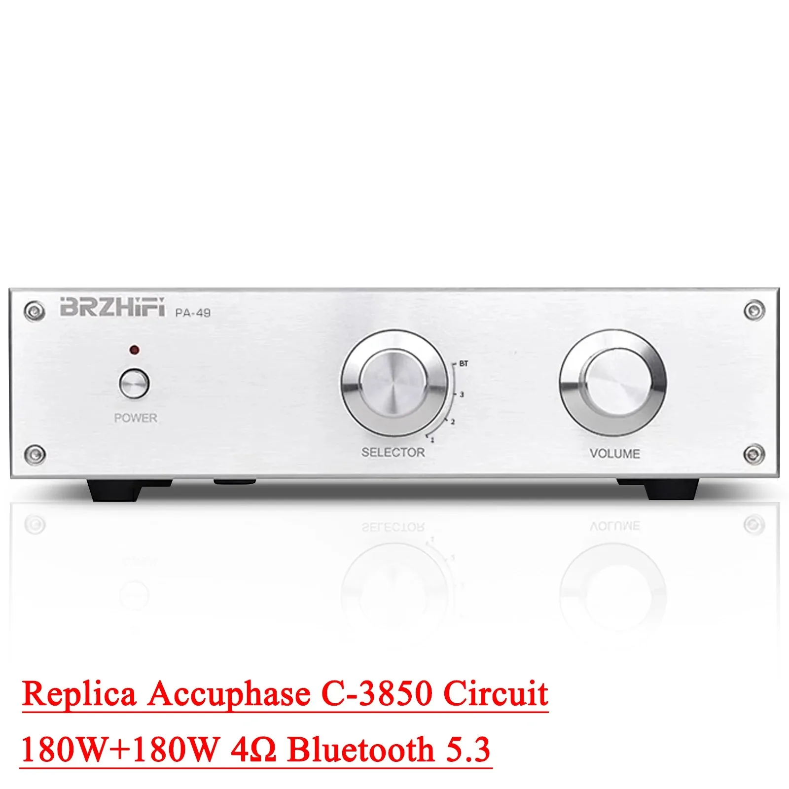 SUQIYA Replika Accuphase C-3850 Wzmacniacz Przedwzmacniacz Kombinator Domowy Wzmacniacz Dużej Mocy 180W Bluetooth 5.3