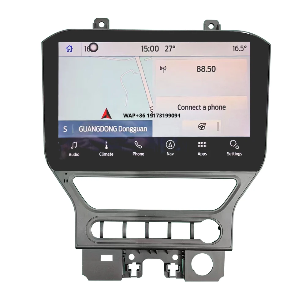 Car Stereo for Mustang 2013-2018 Car Android Navigation HD Touch Screen Carplay Auto Multimedia Radio Player Head Unit