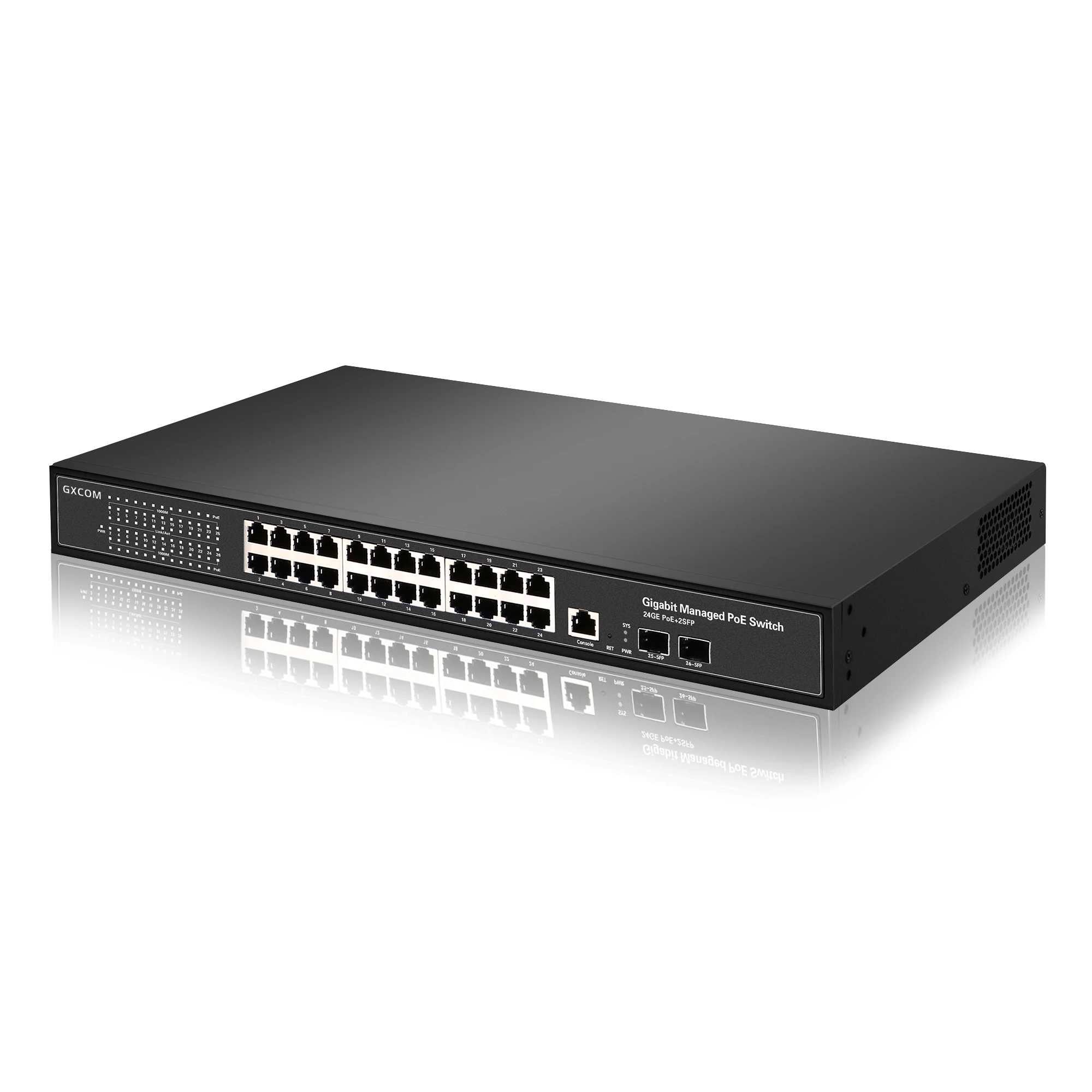 2개의 SFP 포트를 갖춘 24포트 기가비트 관리형 P - Managed Switch 24 Port Gigabit 리뷰 및 가격