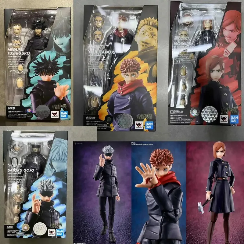 

Spot SaleBANDAI S.H.Figuarts SHF Jujutsu Kaisen 0 Theater Edition Gojo Fushiguro Megumi Itadori Yuji Nobara Geto Suguru in Stoc