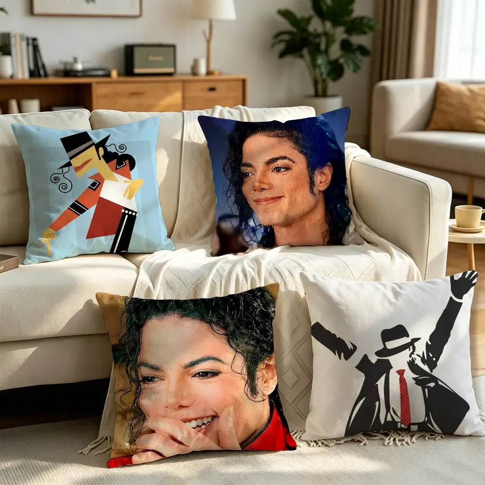 

Michael Jackson dancer Double-sided printed pillow cover Solid color minimalist pillowcase, fits all bedroom styles