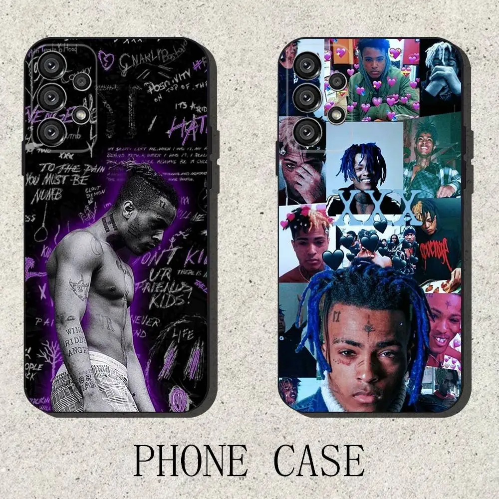

Rapper X-XXXTentacions Phone Case For Samsung S25,S24,S21,S22,S23,S30,Ultra,S20,Plus,Fe,Lite,Note,10,9,5G Black Cover