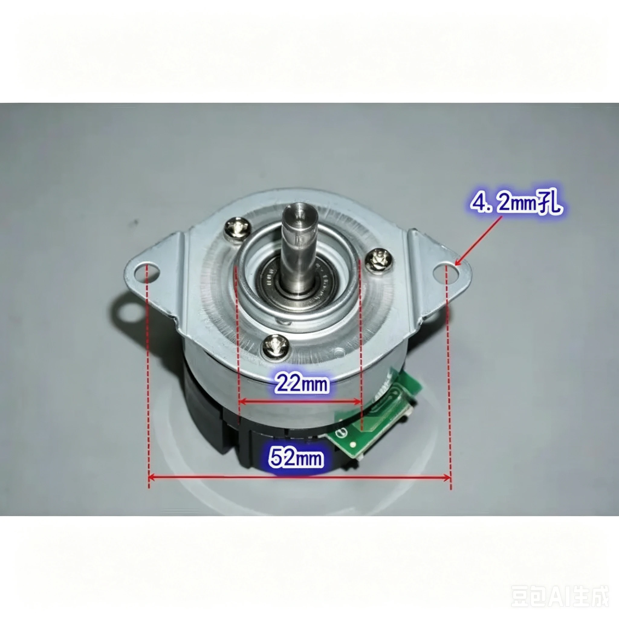 24H built-in drive encoder brushless servo motor, support 12-24 volt pulse width modulation speed regulation,