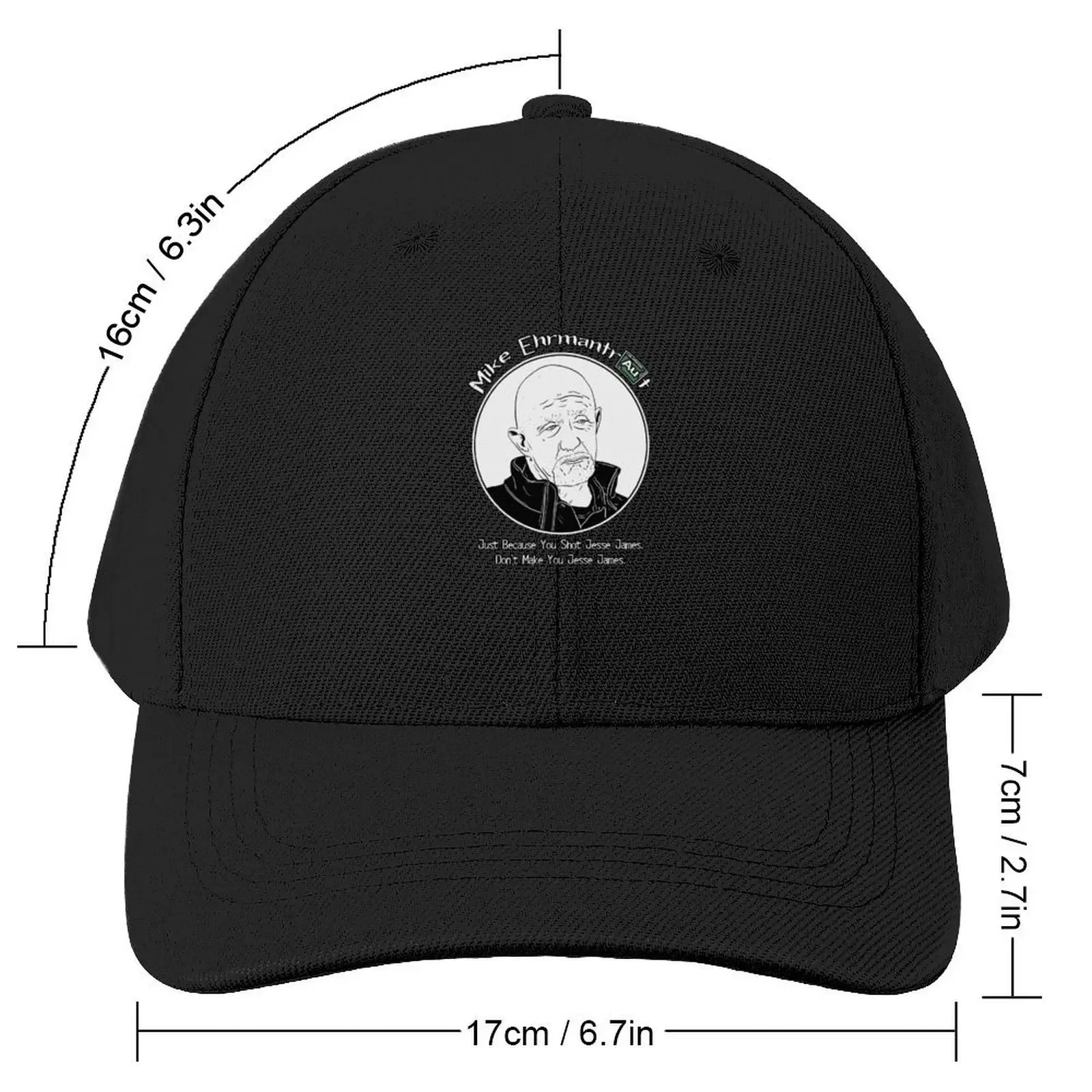 Mike Ehrmantraut - Breaking Bad Baseball Cap luxury caps Dropshipping Luxury man cap Men's Caps Women's