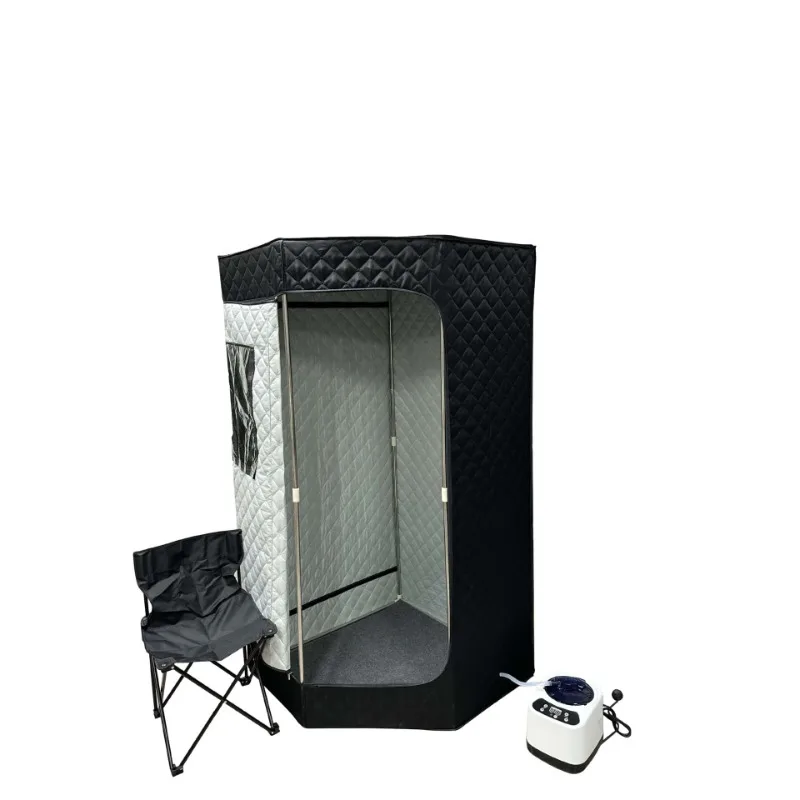 

Sweat steaming box new bracket folding portable mobile sauna steam sweating fumigation machine