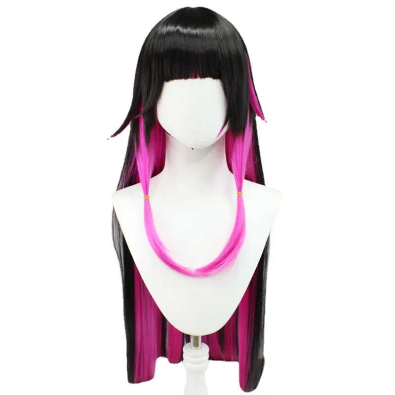 كولومبينا تأثيري لعبة جينشين تأثير زي شعر مستعار هالوين كرنفال ملابس الحفلات #5