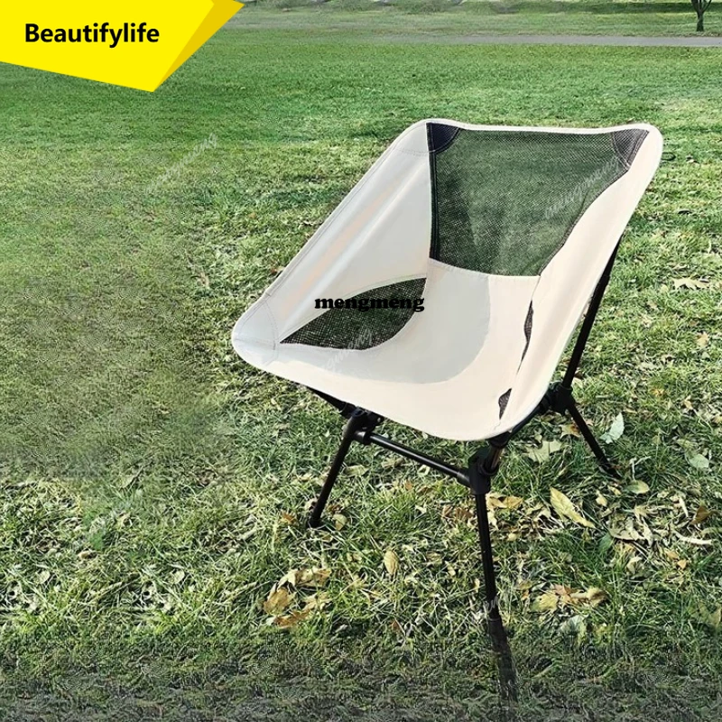 X188 Adult Camping Beach Chairs Folding Light Weight Seat Low Beach Chairs Outdoor Recliner Sillas De Camping Plegables Furnitur