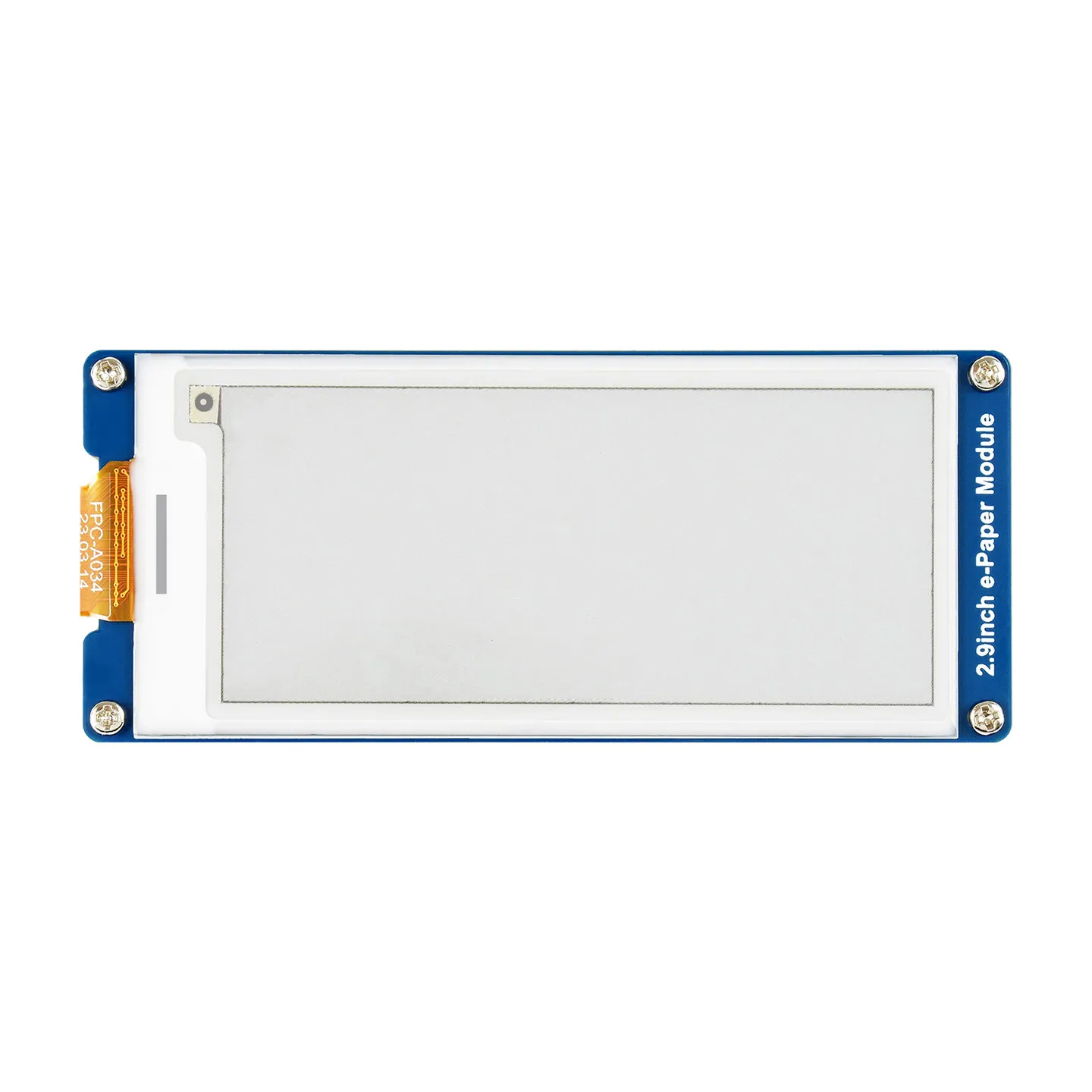 Waveshare 2.9-inch Red Yellow Black White 4-Color E-Paper Display, SPI Interface, Low Power Consumption