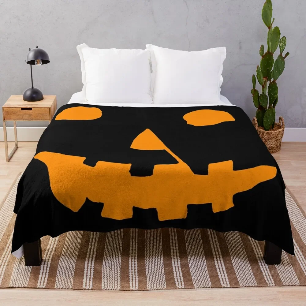 

Halloween Movie Jack-O'-Lantern Throw Blanket Furry Moving Luxury Blankets