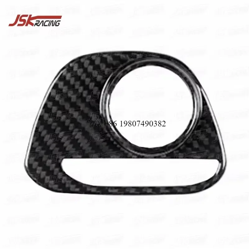 Wmwmnu Carbon Fiber Interior VDA Switch Cover Trim for 458 Italia Spider 2011 2012 2013 2014 2015 2016 Car