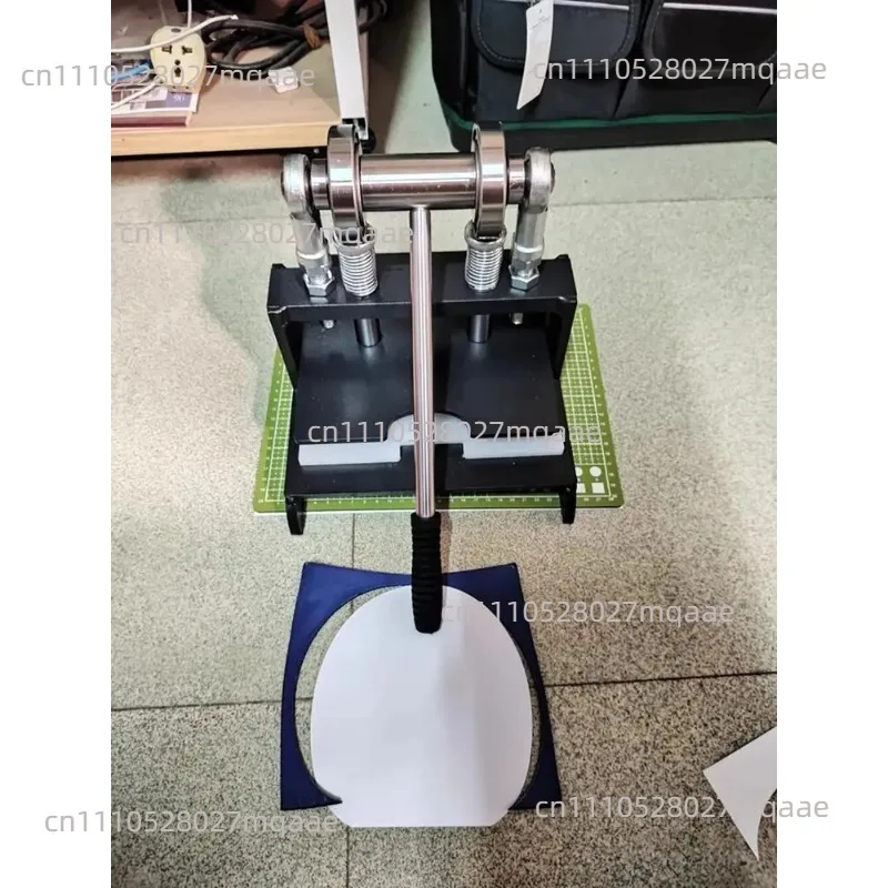 Universal Table Tennis Racket Rubber Cutting Machine Manual Press Ping-Pang Bat Rubber Edge Cutter Sticky Pat Tool