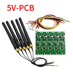 2.4G ISM DMX Controller Wireless modulo PCB 2 in 1 ricevitore trasmettitore DMX512 per luce da palcoscenico integrato fai da te 485EE
