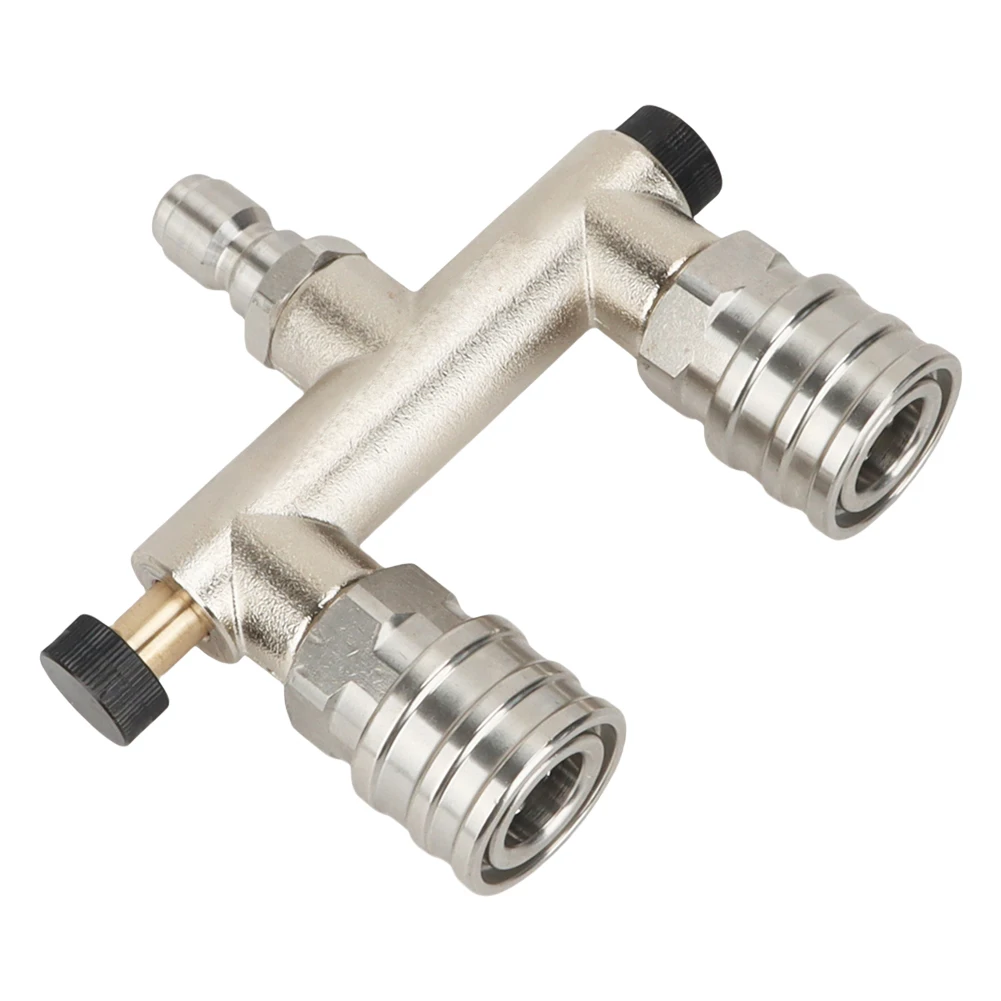 Punte per idropulitrice doppie Punte per ugelli per idropulitrice 2 in 1 Punta per ugello per idropulitrice a connessione rapida da 1/4 di pollice