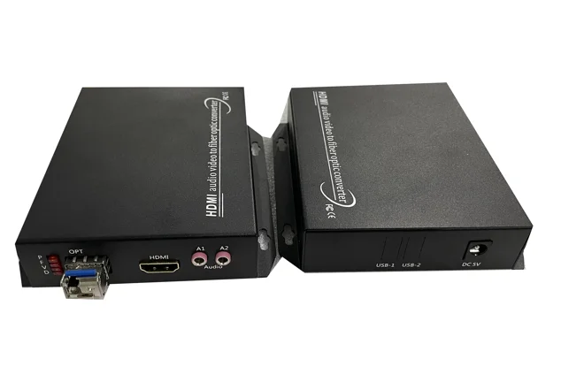 Audio and video optical terminal with USB uncompressed HDMI fiber extender HDMI optical terminal 3G LC