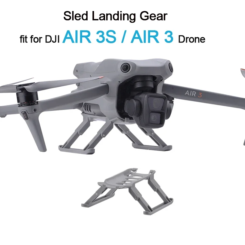 for DJI AIR 3S/AIR 3 Landing Gear Leg Foldable Extended Kit AIR3S Drone Accessories Heighten 37mm Leg Anti-collision Protection