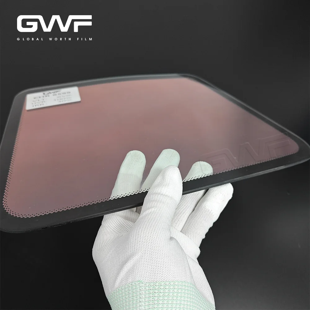 

81% VLT Chameleon Rose Red Car Window Film PET Material UV Protection Sakura Pink Tint Film Roll