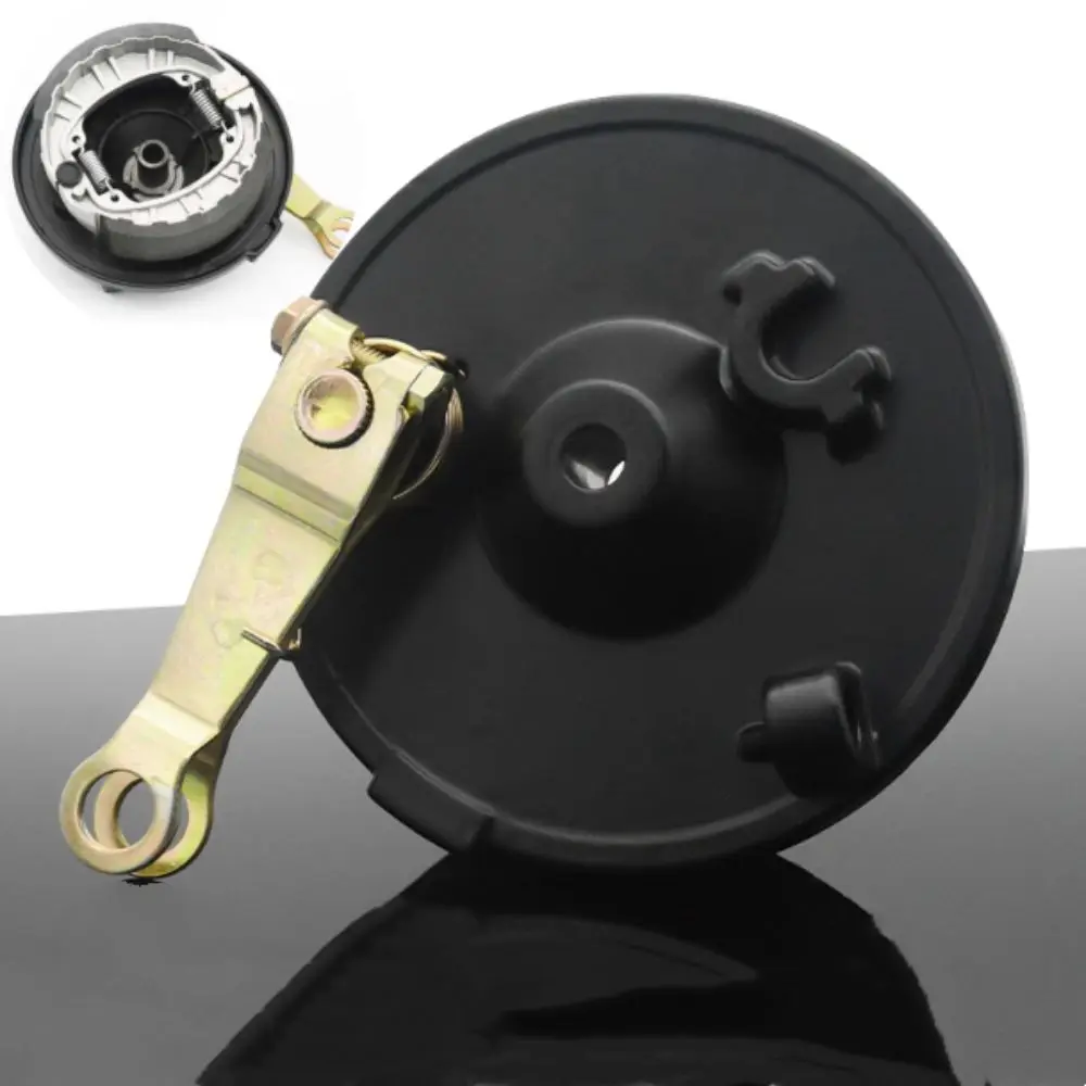 110 Type 110 Front Drum Brake Aluminum Thickened Material EBike Front Drum Brake 10mm Holes Disc Assembly Front Wheel Brake