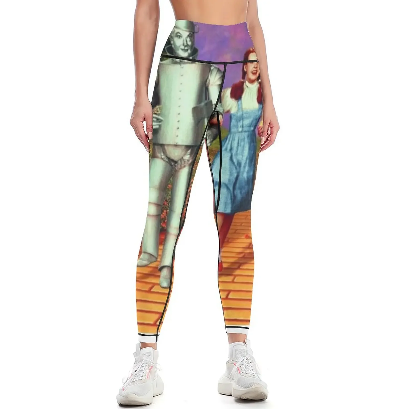 

Down the Yellow Brick Road Leggings Tight fitting woman sporty woman push up gym's clothing gym wear Womens Leggings