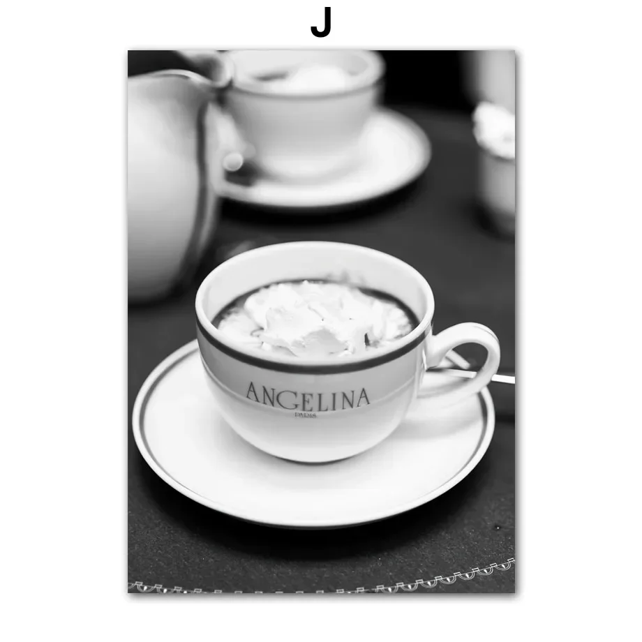 Black White Paris Towel Cafe Store Vintage Car Minimalist Wall Art Canvas Painting Posters for Living Room Modern Home Decor view 5
