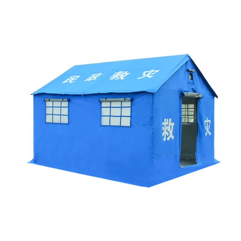 Construction Tent Rainproof Oxford Fabric for Emergency Rescue and Disaster Relief