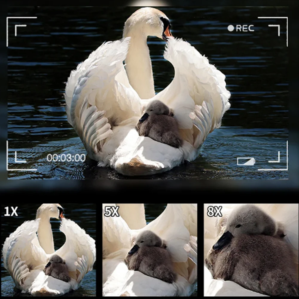 NV2180 Infrared Goggles Night Vision Binoculars Digital Hunting Telescope 4K Video 36MP Night Vision Hunting Camping Equipment