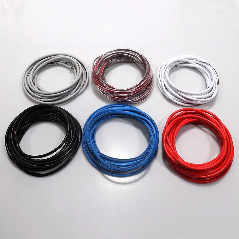 2/3/5M Car Door Edge Scratch Protector Strip Guard Trim Car By Anti Collision Strip with Steel Car-styling Car Decoration