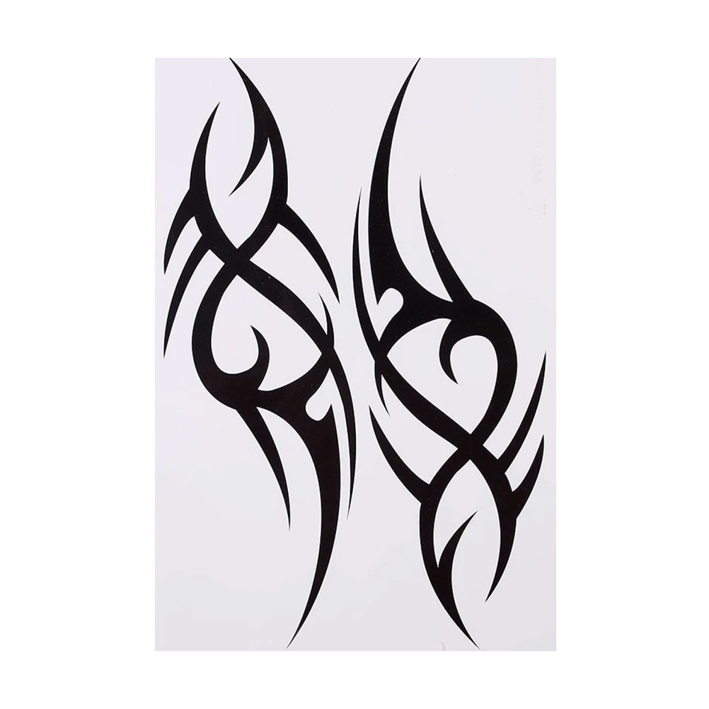 1 Pcs Fashion Elegant Body Art Cool 3D Men Half Sleeve Tattoo Arm Temporary Totem Tattoo Stickers