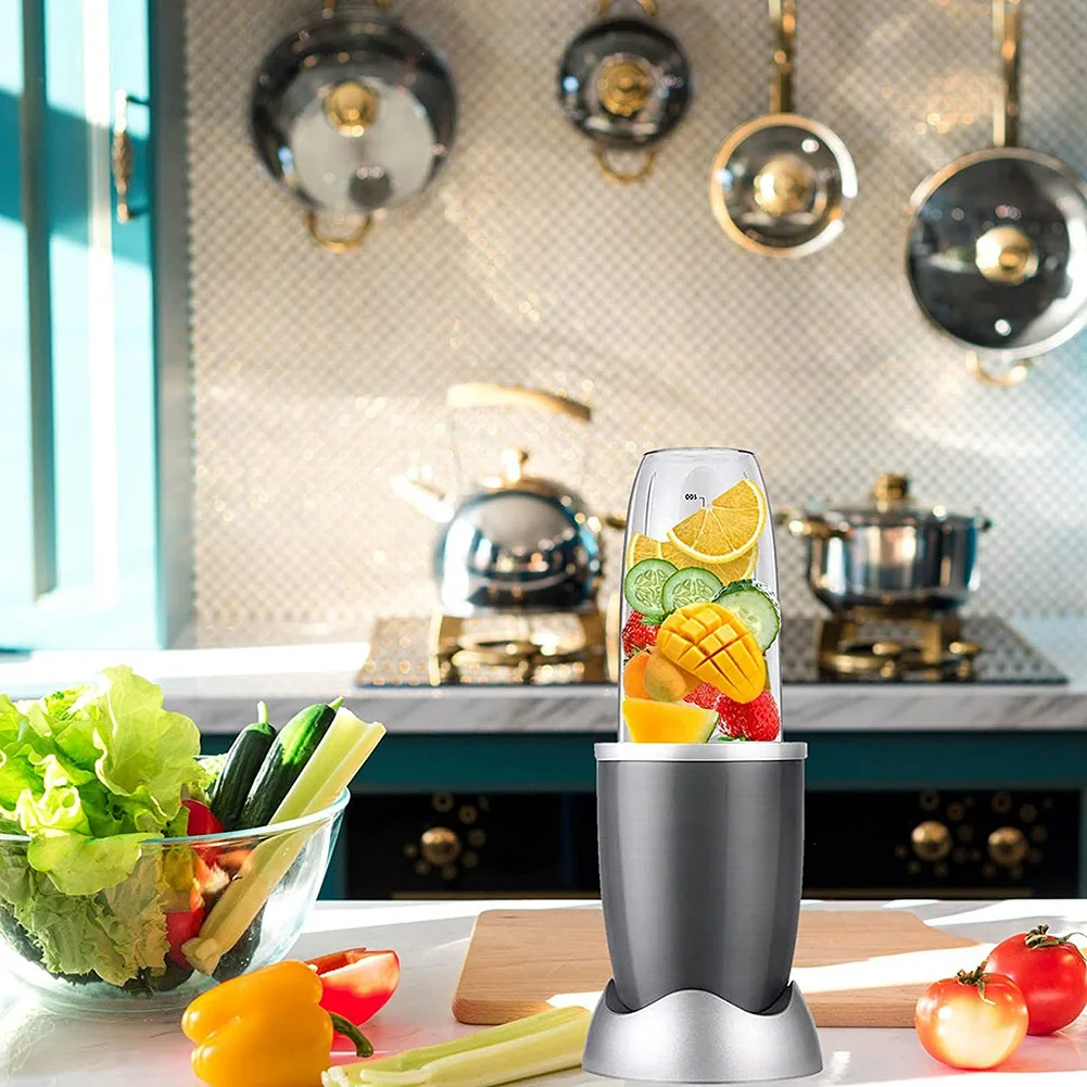 A07R compatível com liquidificador Nutribullet, peças de reposição com 1 copo e 1 lâmina, para acessórios Nutribullet para 600W e 900W