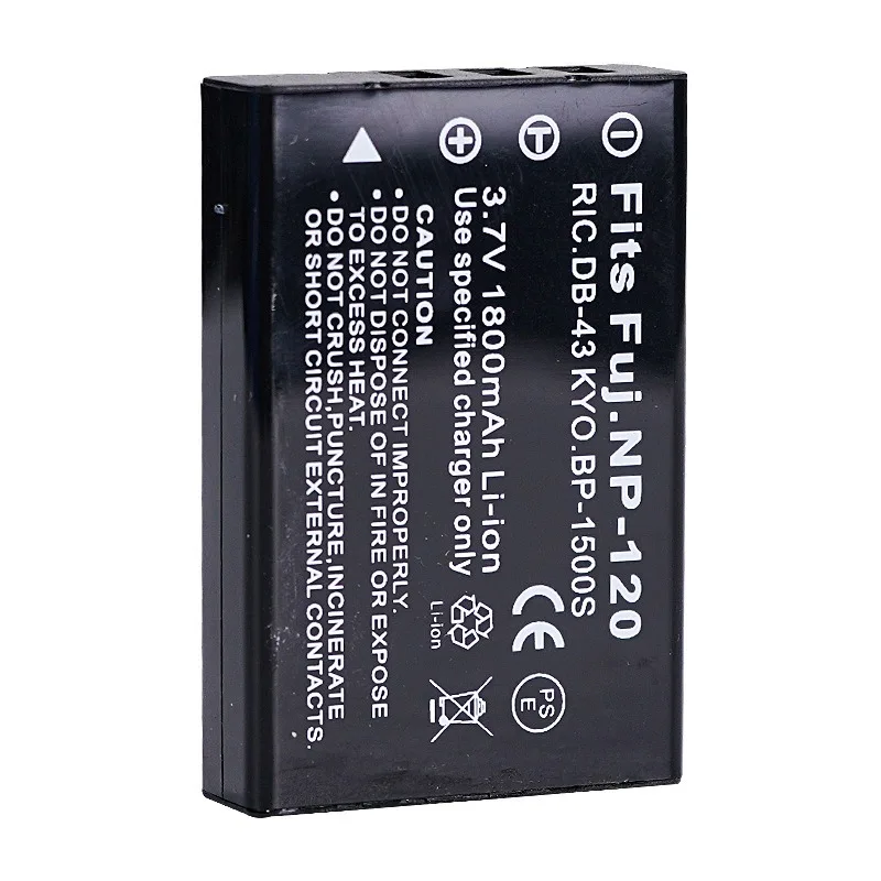 FNP-120 Replacement Battery 1800mAh for Fujifilm FinePix 603 M603 M603 Zoom F10 Rechargeable Li-ion Digital Camera Battery