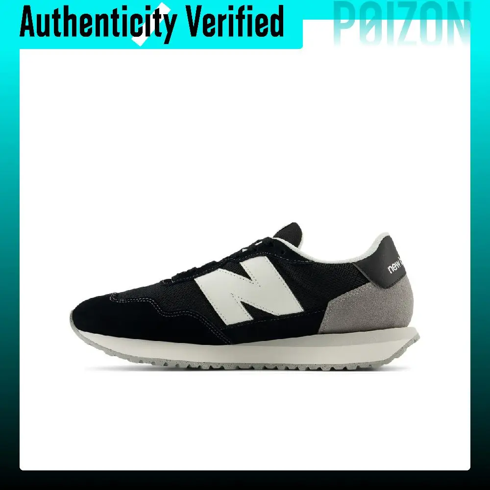 New Balance NB 237 Casual Shoes Unisex Low-top Black White MS237LBK