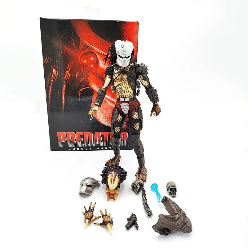 

NECA Movie AVP Aliens vs Predator Jungle Hunter Predator PVC Action Figure Collectible Model Dolls Toys