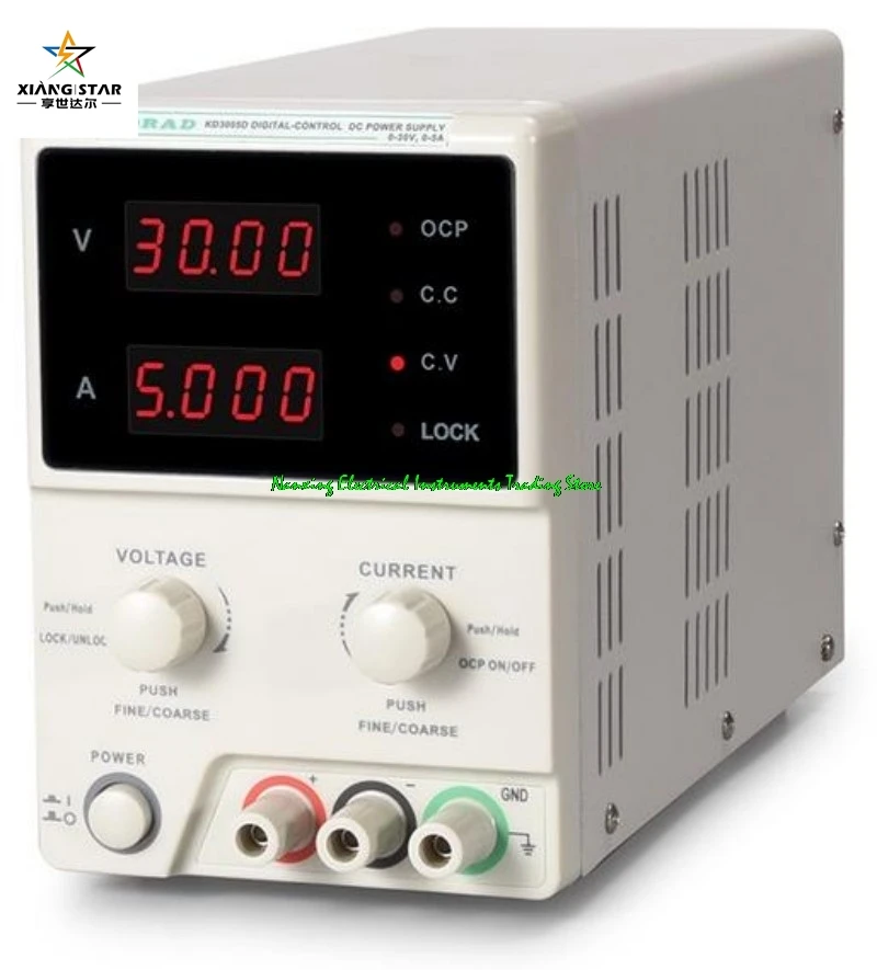 KORAD high precision 30V/5A,3A Adjustable Digital DC Power Supply KD3003D/KD3005D for Laboratory 0.01V 0.001A Digital Regulated