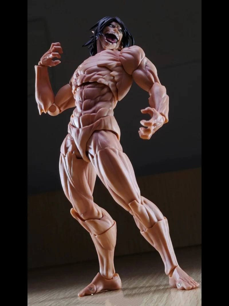 

‌ Подлинная атака на Титанов ‌ Eren Jaeger 17 см подвижные фигурки аниме периферийные модели коллекция украшения подарки на день рождения