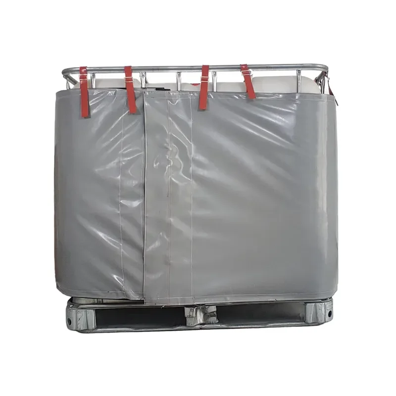 1000L Flexible Silicone Oil Drum Heating Blanket Detachable Heating Sleeve Jacket 220V Custom for IBC Tank