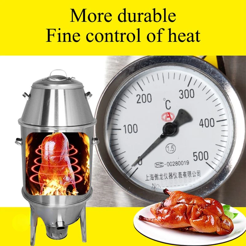 Household multi-function roast duck stove stainless steel charcoal roast duck stove small household barbecue machine