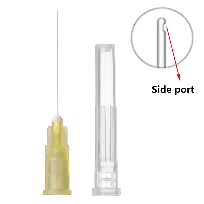 Odonto sem Galantia  Dental Endo Irrigation Needle Tip Dental Root Canal Lateral Rinsing Needles Single Side Opening 0.3/0.4/0.5