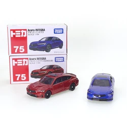 Takara Tomy Tomica No.75 Honda Acura Integra Diecast Automotive Model Ornaments Cas Toys Gift Decorations