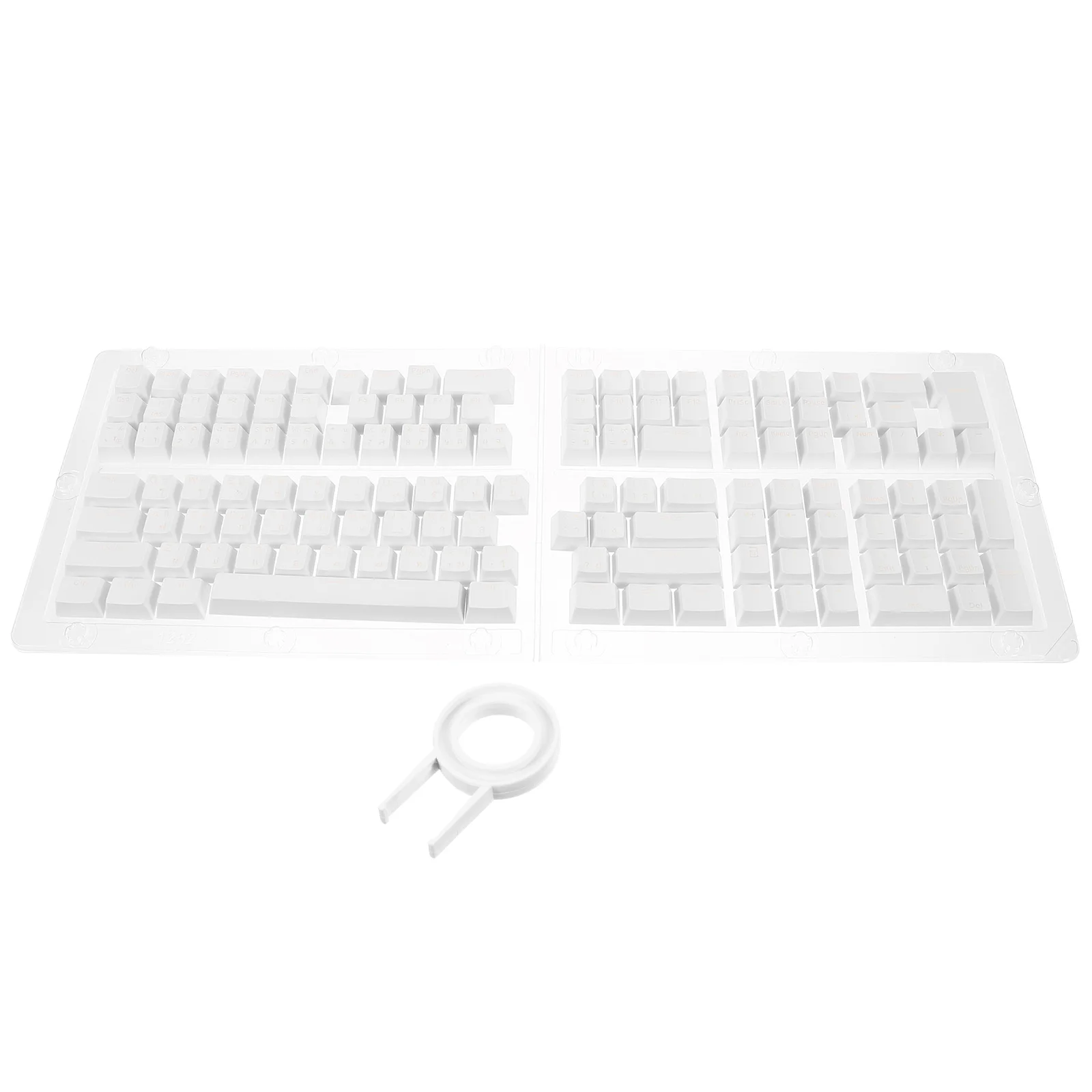 

1 set Thai Keycaps Set Dual Mechanical Keyboard Keycap For Gaming Durable Abs Semi Transparent Compatible With