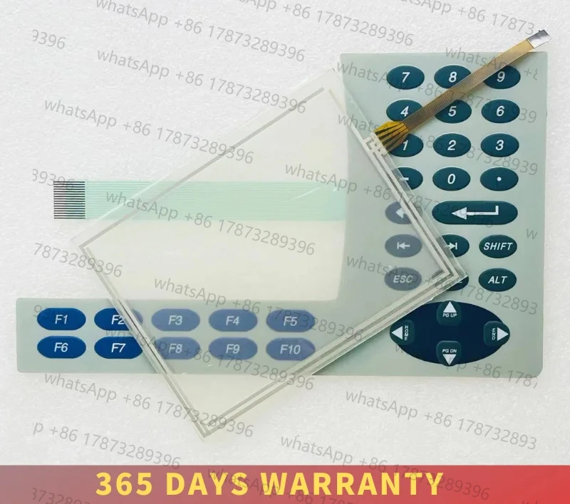 

Membrane Keypad Keyboard With Touch Screen Panel For 2711P-B6M8A 2711P-B6M8D 2711P-B6M20A 2711P-B6M20D 2711P-B6C5A 2711P-B6C5D