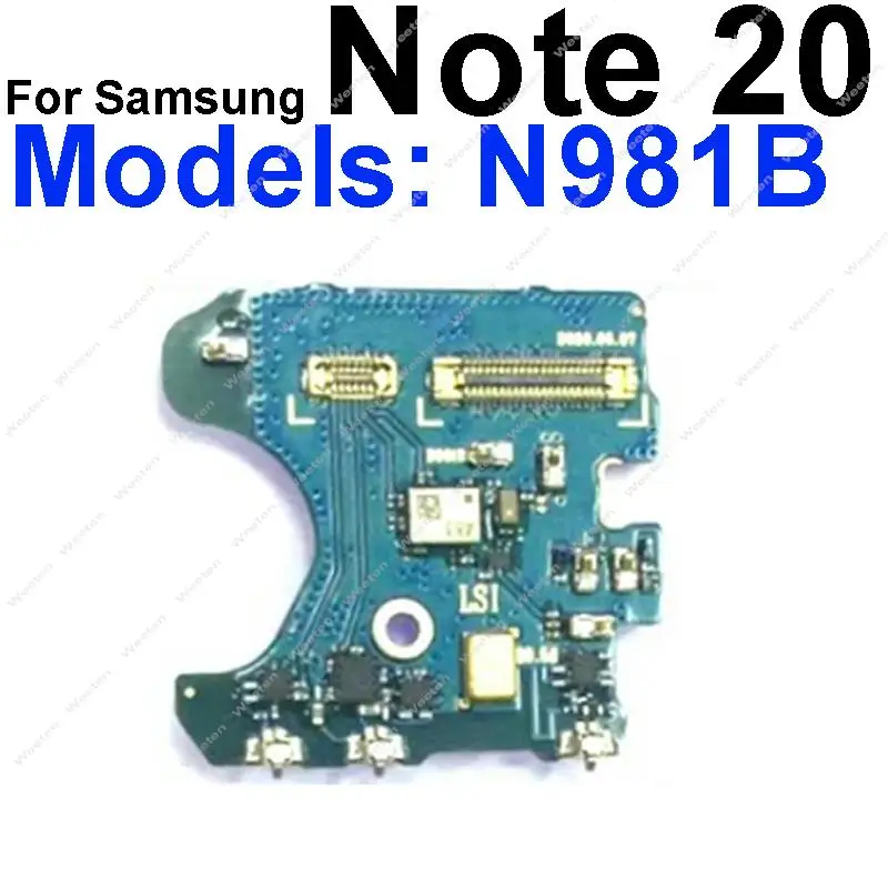 Microphone Board Dock Charging Port Flex Cable For Samsung Galaxy Note 20 Ultra N981 N9810 N981B/U/N N986 N986B N986F N986U/D/N