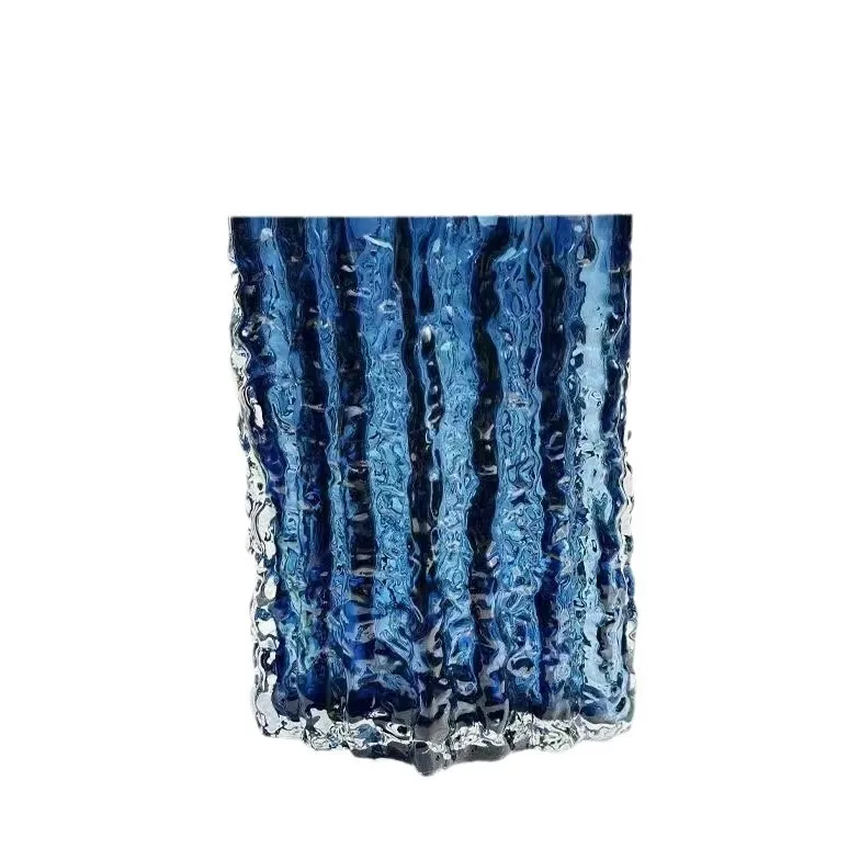 

CX living room high-end simple glacier transparent glass vase water flower arrangement