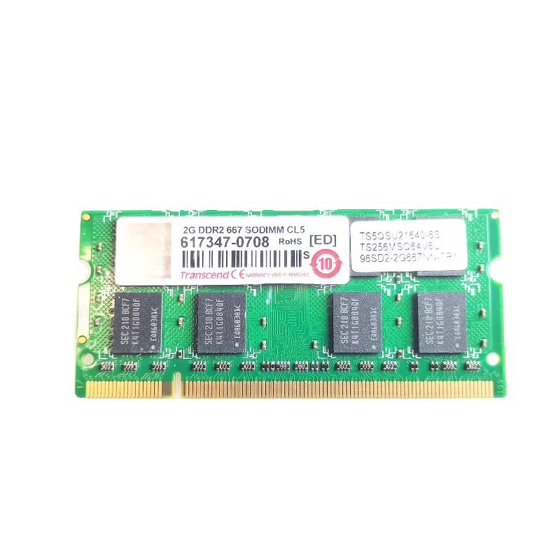 617347-0708 2G DDR2 667 SODIMM CL5 Touchpad TS5QSU21640-6S Glass control panel