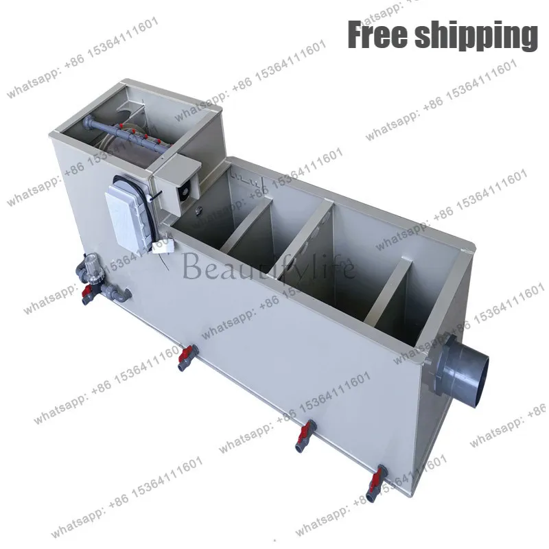 PG Fish pond filter rotary drum microfiltration biochemical integrated machine Koi farm circulation no-cleaning environmental