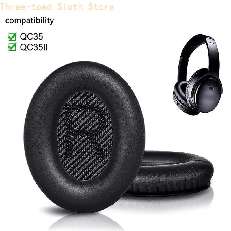 Langlebige Ohrpolster, Kopfbandkissen für QC35/QC35ii Headset-Ohrpolster, Ohrenschützer E74A – Detail 5