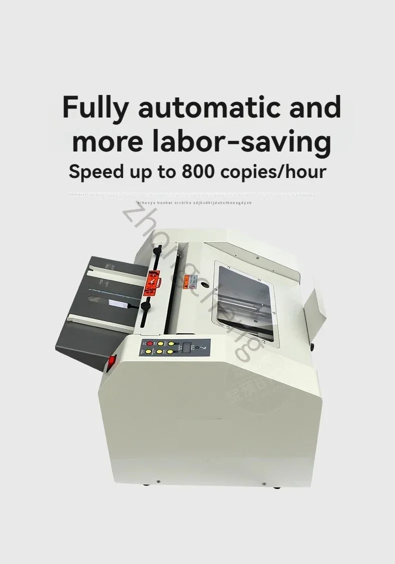 Saddle-stitching and folding integrated machine, binding machine, A3 automatic stapler