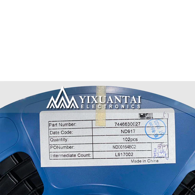7446630027 WE-LF SMD common mode power line choke common mode inductance filter
