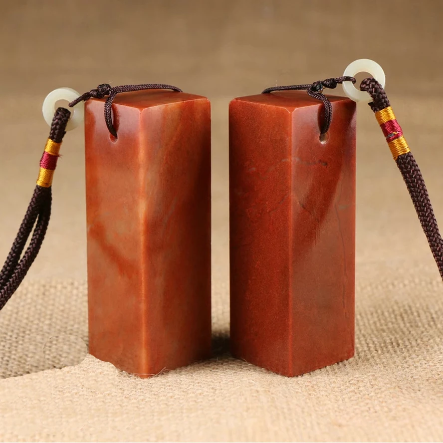 ختم فارغ حجر الختم للمبتدئين لوازم الخط الصيني TikTok الحرفي العثور على حجر التقطيع شخصي 2*2*7 سنتيمتر #2