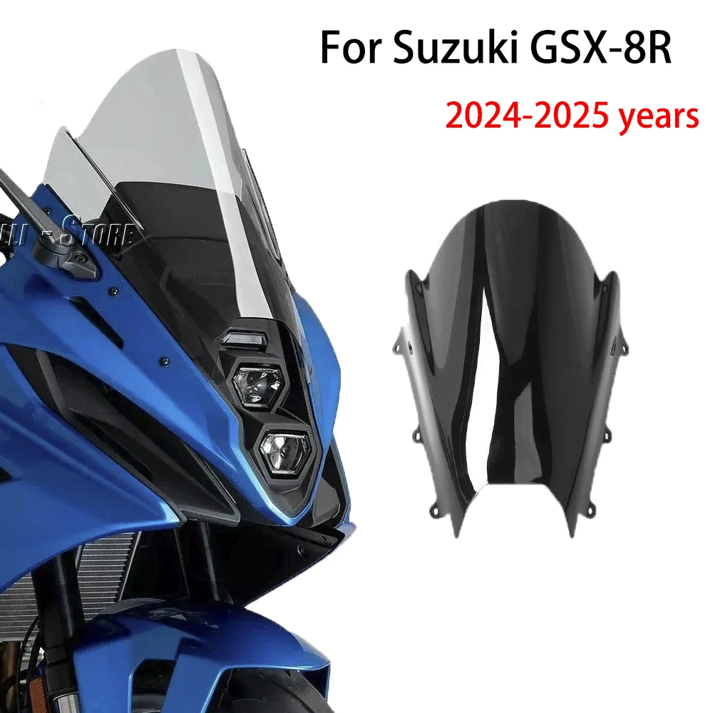 

For Suzuki GSX-8R 2024 2025 Motorcycle Modification Accessories Air Guide Plate And Raised Front Windshield Glass